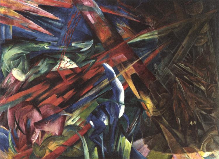 Franz Marc Fate of the Animals (mk34)